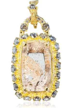 Armenta 18K Yellow ; Diamond And Quartz Necklace