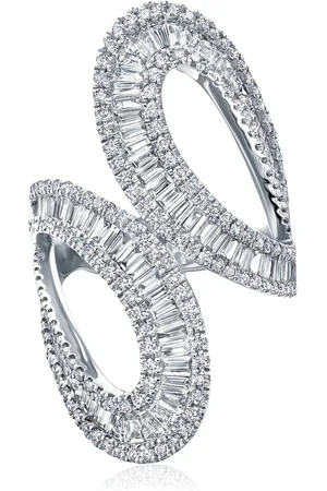 Graziela Bypass 18K Gold Diamond Ring