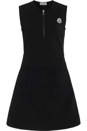 Moncler Cotton-Blend Mini Dress