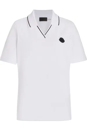 Moncler Cotton-Pique Polo Shirt