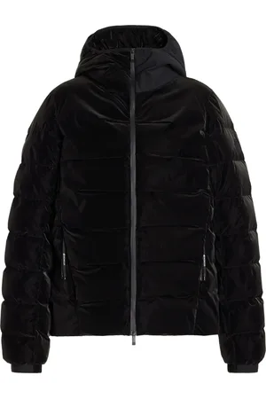 Moncler Ananke Hooded Coated-Nylon Down Jacket