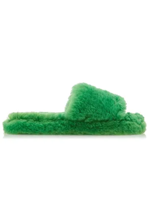 Bottega Veneta Teddy Resort Slides