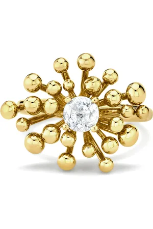VRAM 18K Yellow Nocturne Mini Diamond Ring
