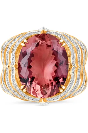 Harakh Mandala Heritage Curves 18K Yellow Tourmaline Ring