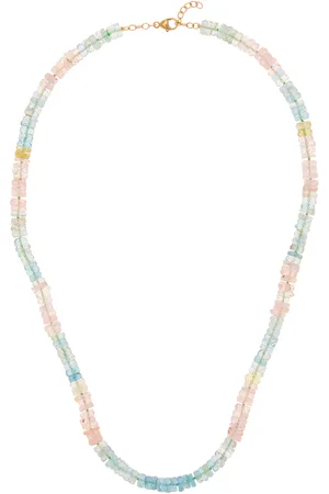JIA JIA 14K Yellow Gold Aquamarine Necklace