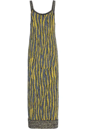 Bottega Veneta Patterned Jacquard Dress