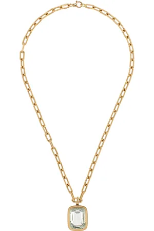 Goshwara 18K Yellow Gold Prasiolite Necklace