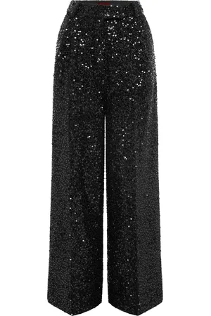 LEO LIN Exclusive Greta Sequined Straight-Leg Pants