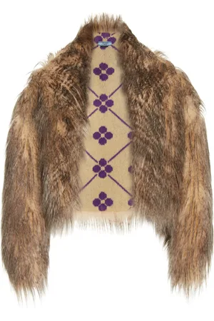 Prada Faux-Fur Stole