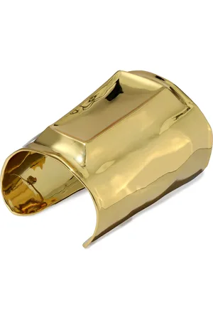 Alexis Bittar Brut 14K -Plated Embossed Cuff Bracelet