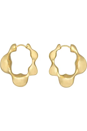 VRAM Cayrn 18K Yellow Hoop Earrings