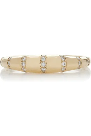 White/Space 14K Yellow Diamond Ring
