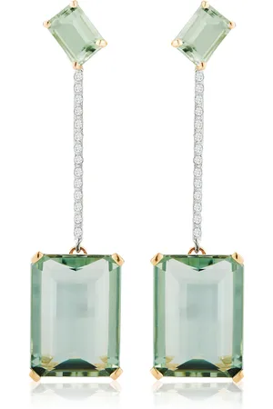 Mateo 14K Yellow Gold Amethyst Earrings
