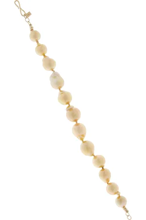 White/Space Beatrice 14K Gold Baroque Pearl Bracelet
