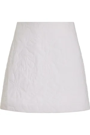 Albus Lumen Ivy Quilted Cotton Mini Skirt