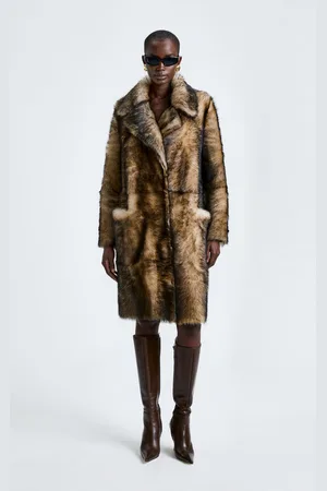 Nour Hammour Evita Shearling Coat