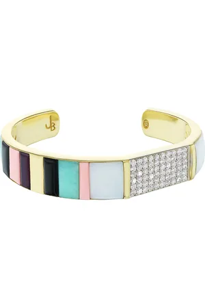JENNA BLAKE Wisdom 18K Yellow Gold -Stone Bracelet