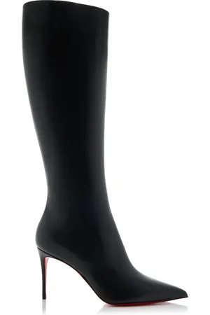 Christian Louboutin Kate 85mm Leather Knee Boots