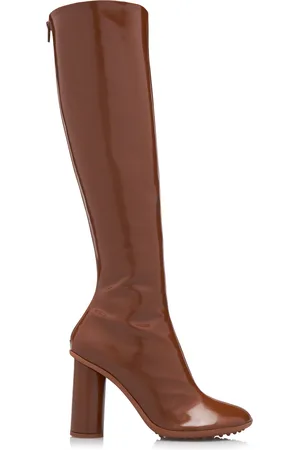 Bottega Veneta Atomic Patent Leather Knee Boots