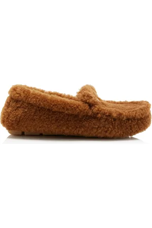 Prada Shearling Driving Shoes