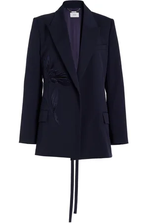 Erdem Embroidered Suiting Blazer