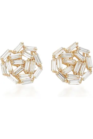 Suzanne Kalan 18K Diamond Earrings