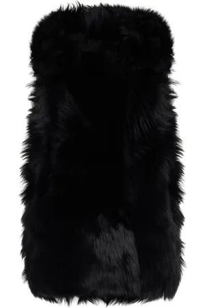 Proenza Schouler Aubrey Hooded Toscana Shearling Vest