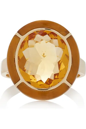 Goshwara 18K Gold Citrine and Tiger
