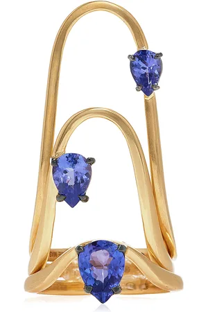 Marie Mas N°21 18K Yellow Gold Tanzanite Ring