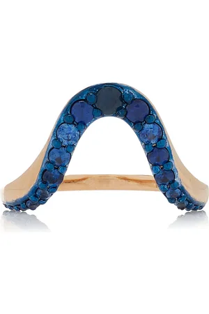 Marie Mas 18K Rose Gold Sapphire Ring