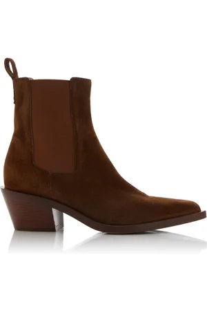 Gianvito Rossi Dover Suede Chelsea Boots