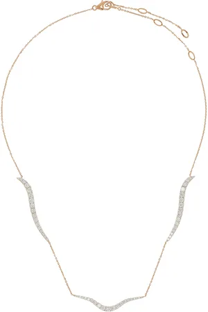 Marie Mas Aurora 18K Rose Gold Diamond Necklace
