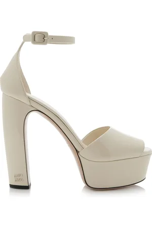 Miu Miu Patent Leather Platform Sandals