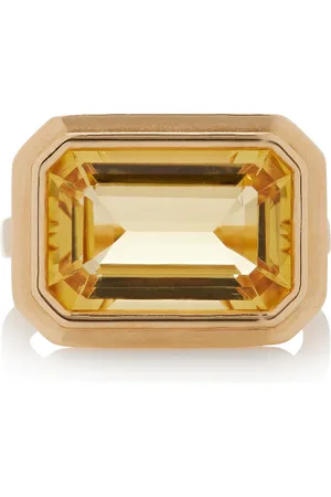 Goshwara 18K Gold Citrine Ring
