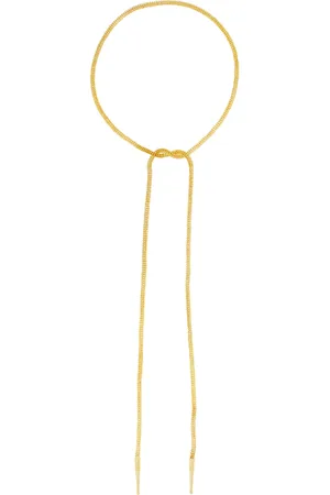 Sylvia Toledano Bolo-Tie 22K -Plated Necklace