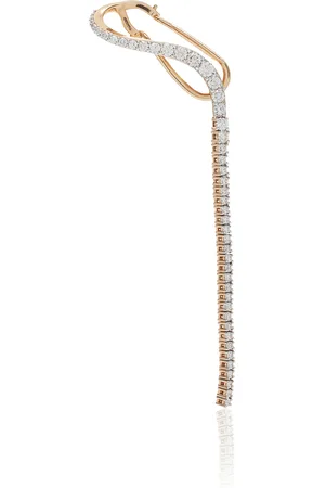 Marie Mas Aurora 18K Rose Gold Diamond Single Earring