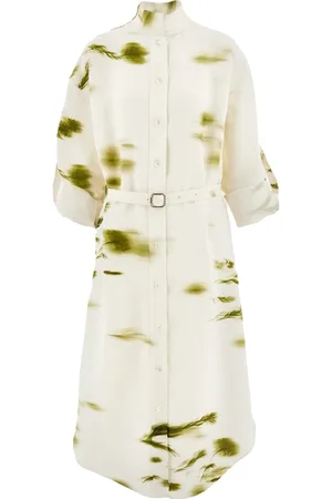 Salvatore Ferragamo Printed Shirt Dress