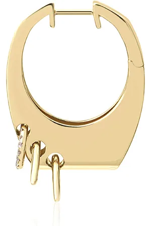 Rainbow K Grace 14K Yellow Diamond Single Piercing Earring