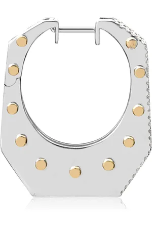 Rainbow K Cyborg 14K Diamond Single Earring