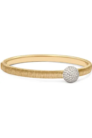 Rainbow K Ball 14K Yellow Diamond Bracelet