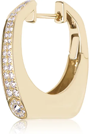 Rainbow K Nano Grace 14K Yellow Diamond Single Earring