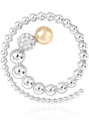 Rainbow K Ball 14K Diamond Single Earring