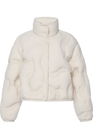 Moncler Beryl Embroidered Nylon Down Jacket