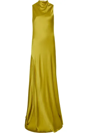 LAPOINTE Sleeveless Satin Gown