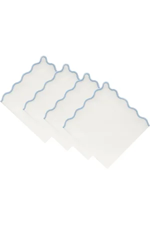 Moda Domus Set-of-Four Handcrafted Linen Napkins