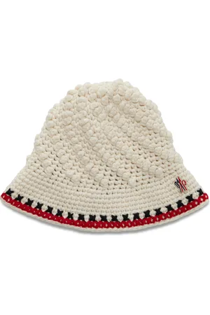Moncler Crocheted Wool Bucket Hat