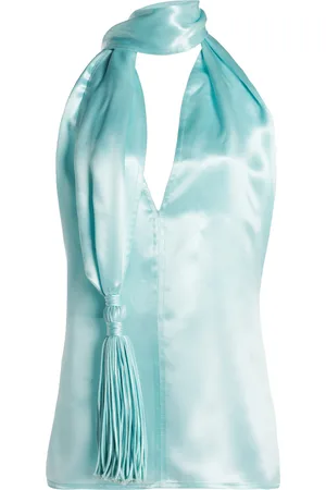 Bottega Veneta Tassle Chintz Top