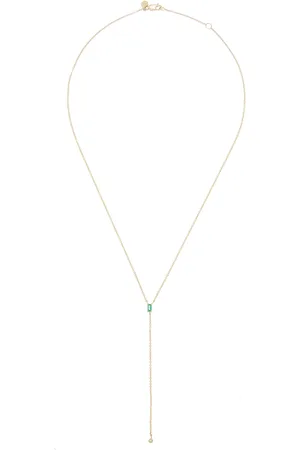 Ila Elettra 14K Yellow Gold Emerald Necklace