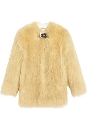 Apparis Petra Recycled Mongolian Fur Coat