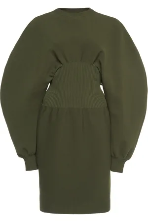 Bottega Veneta Wool Knit Mini Dress